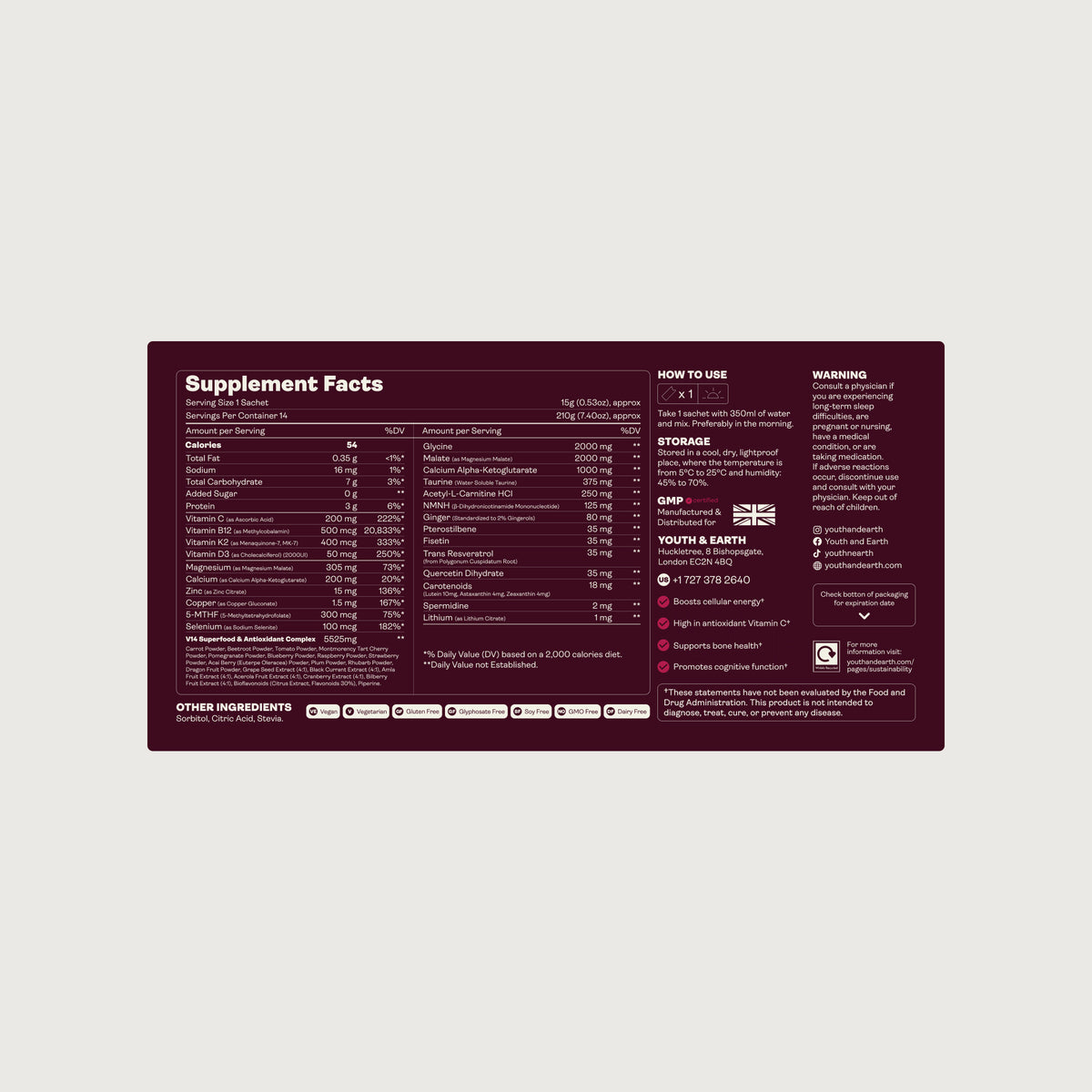 V14® Longevity Reds